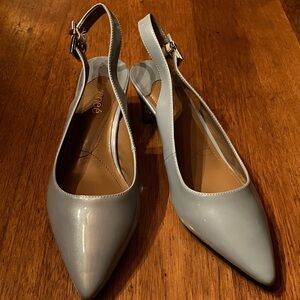 J.Renee Light Blue Slingback Heels